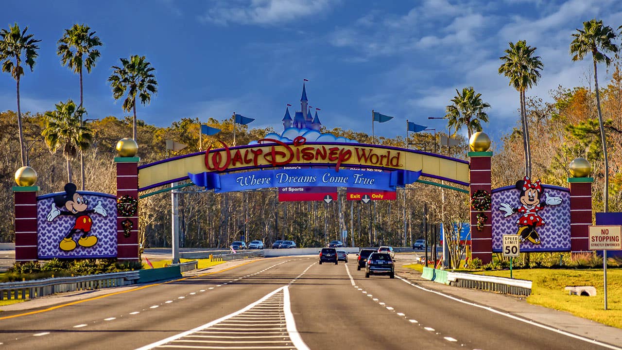 Entry to Disney World