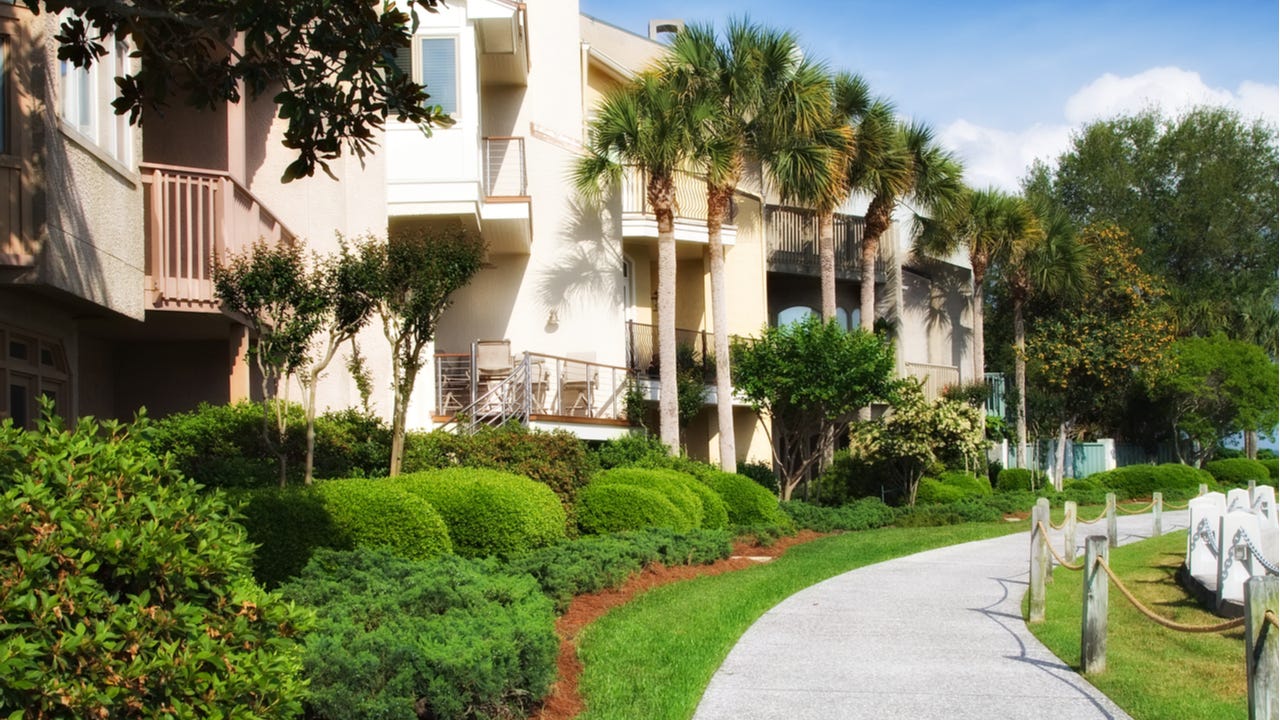 Condominiums on Hilton Head Island, South Carolina