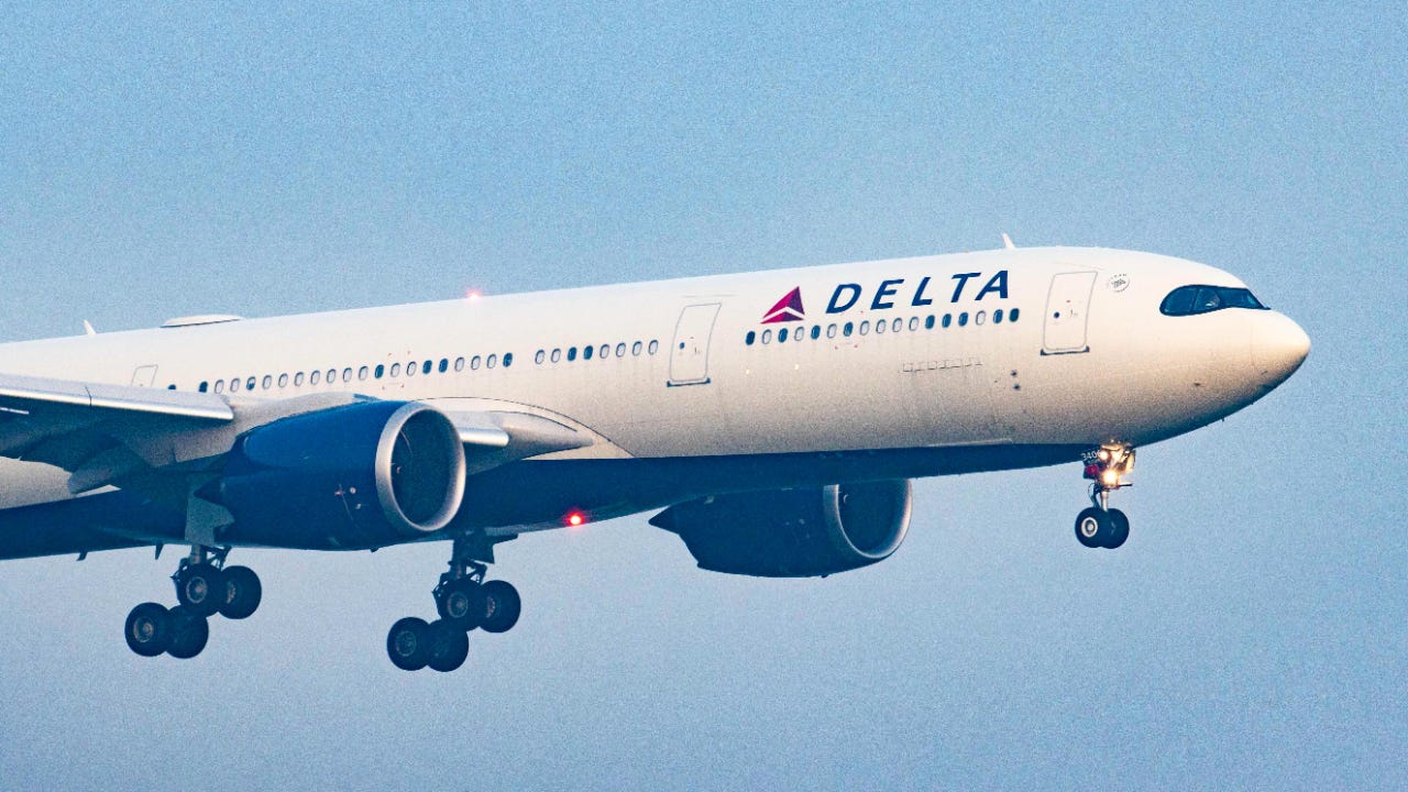 Delta airplane