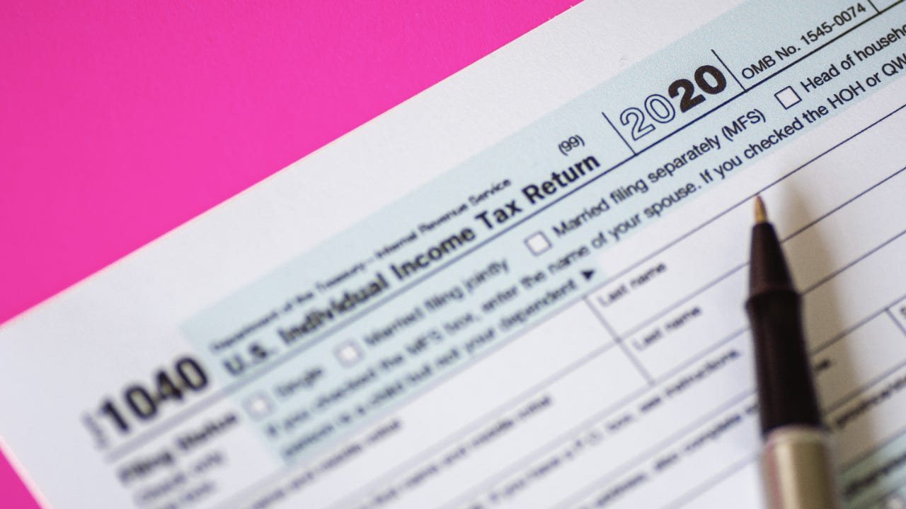 Tax Form 1040 For Year 2020