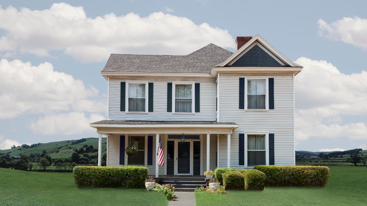 A turn-of-the-century single-family home in Oklahoma