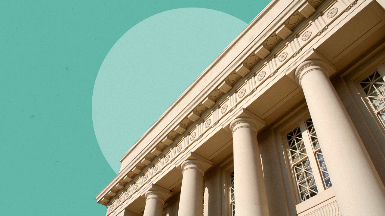 Bank building