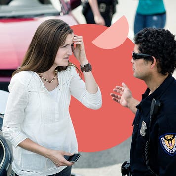 Person experiencing whiplash