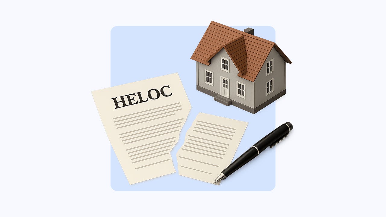 Home next to a broken contract.