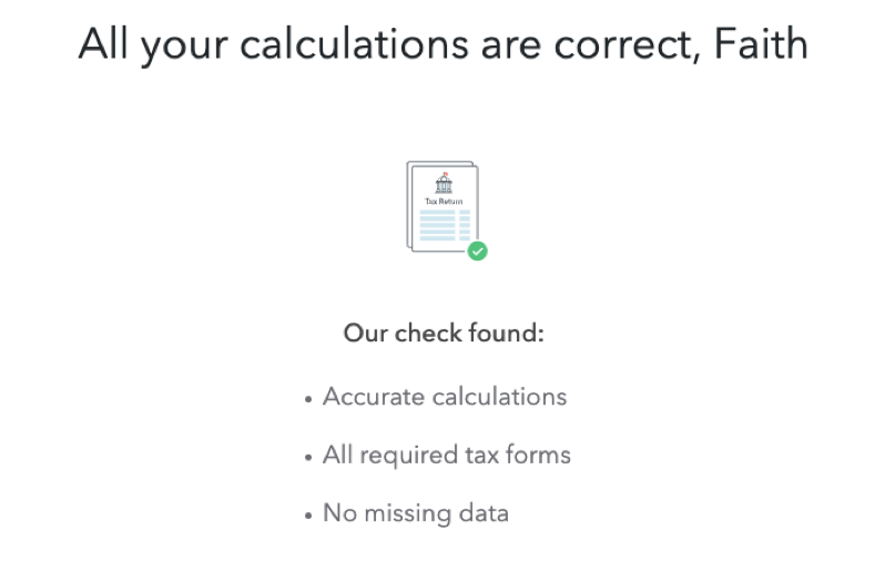 TurboTax screenshot
