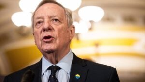 Senators Speak To The Press After Their Weekly Policy Luncheons On Capitol Hill