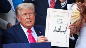 President Trump signs the One Big Beautiful Bill Act