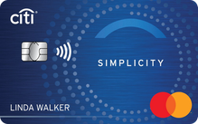 Card art for Citi Simplicity® Card