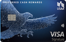 Card art for USAA Preferred Cash Rewards Credit Card